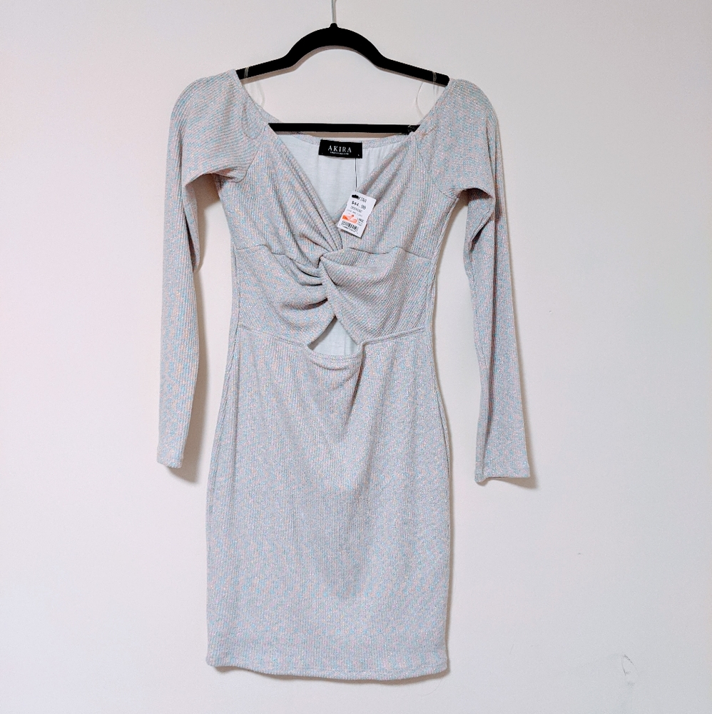 AKIRA long sleeve dress NWT